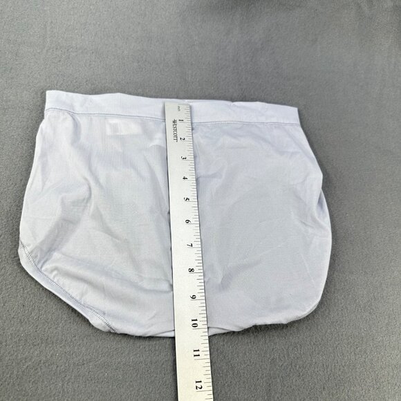 Bali Women's Size Large 7 Panty Brief One Smooth U Stretch Gray New With Tags - Picture 9 of 9